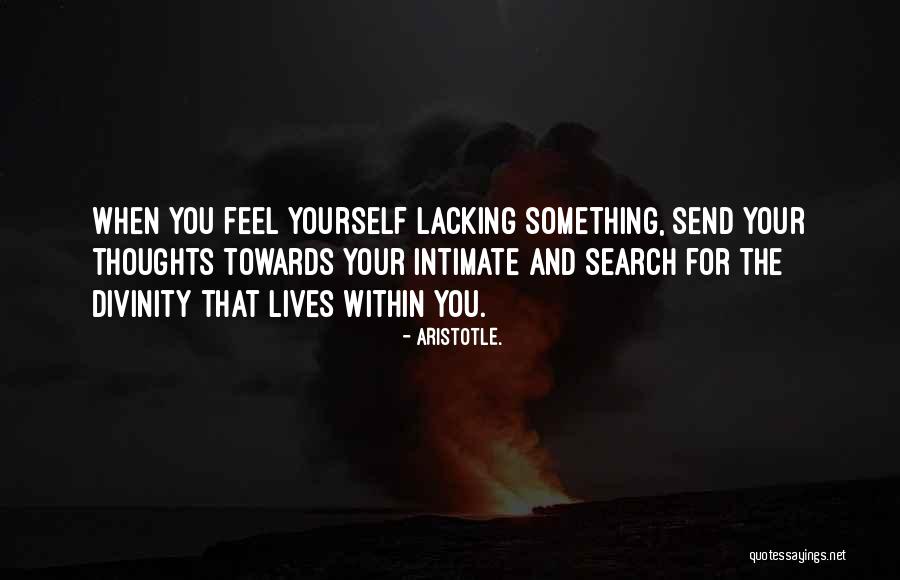 Something Within You Quotes By Aristotle. Something Within You Quotes By Aristotle.