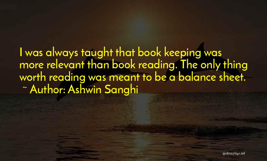 Something Worth Keeping Quotes By Ashwin Sanghi