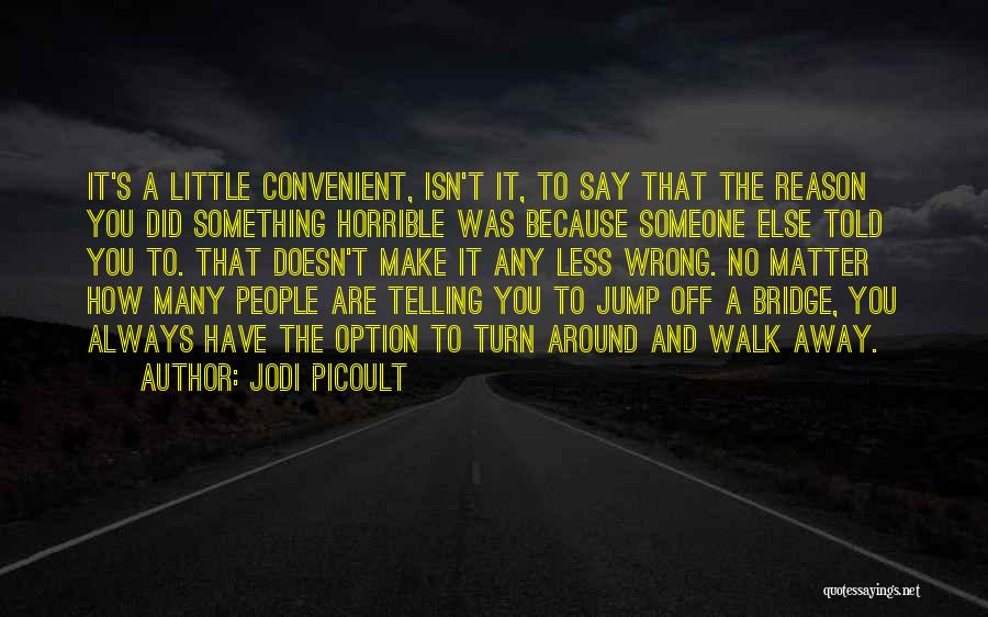 Something You Did Wrong Quotes By Jodi Picoult