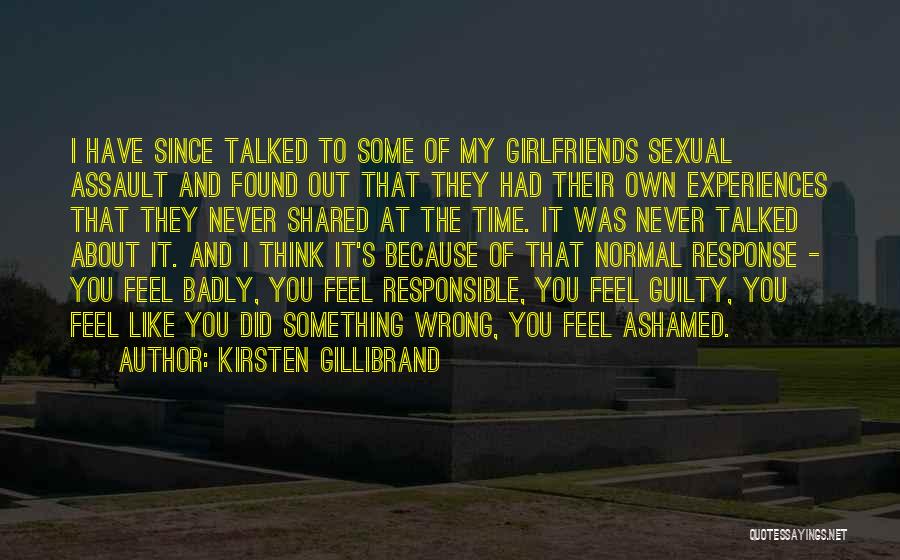 Something You Did Wrong Quotes By Kirsten Gillibrand