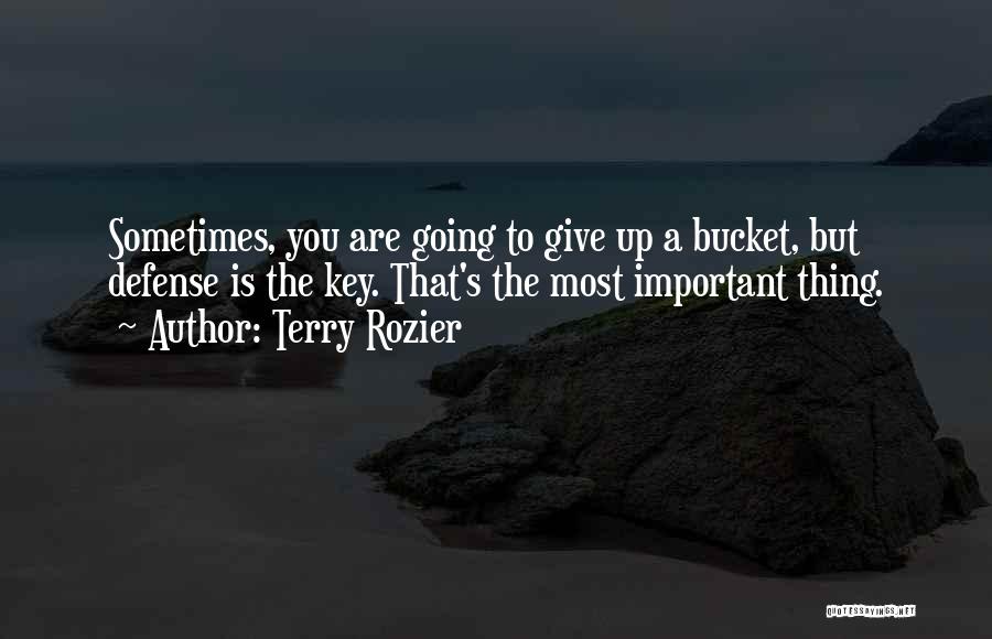 Sometimes Giving Up Quotes By Terry Rozier