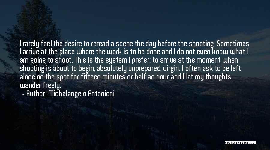 Sometimes I Feel Alone Quotes By Michelangelo Antonioni