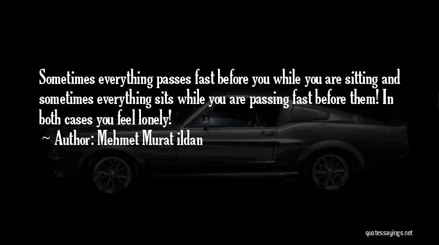 Sometimes I Feel So Lonely Quotes By Mehmet Murat Ildan
