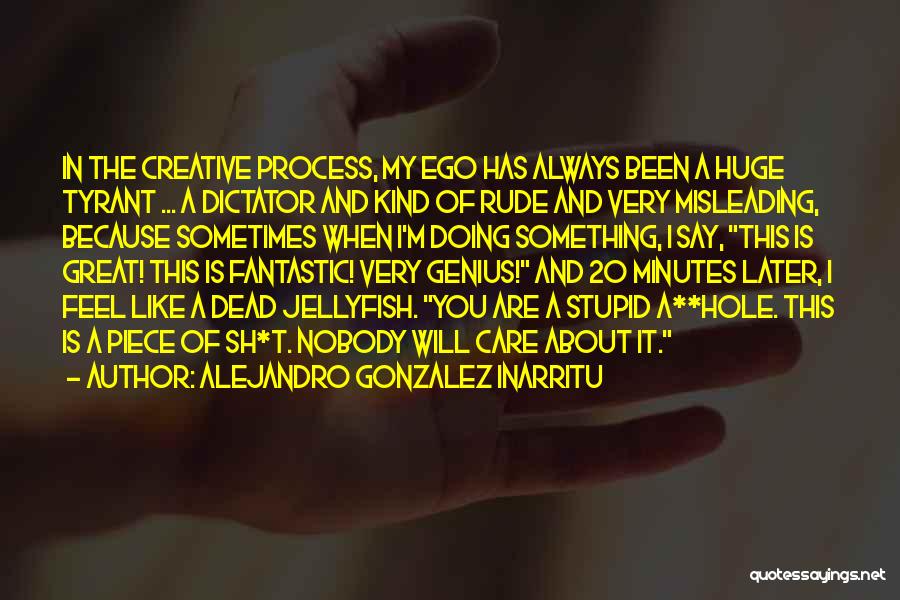 Sometimes I Feel Stupid Quotes By Alejandro Gonzalez Inarritu