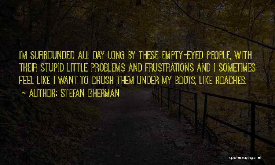 Sometimes I Feel Stupid Quotes By Stefan Gherman