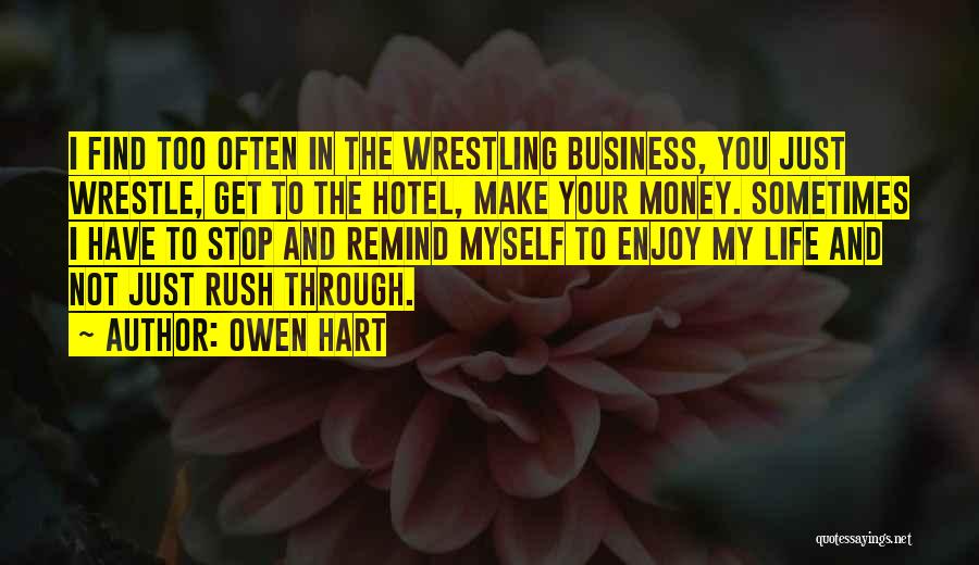 Sometimes I Find Myself Quotes By Owen Hart