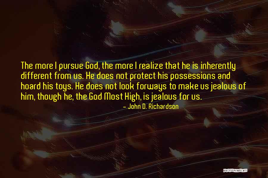 Sometimes I Get Jealous Quotes By John D. Richardson Sometimes I Get Jealous Quotes By John D. Richardson