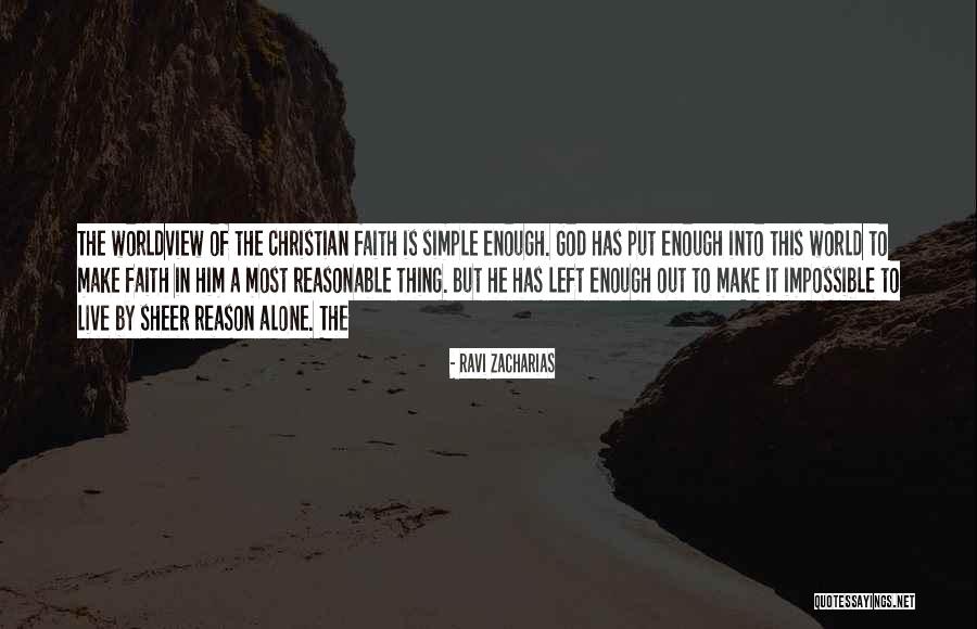 Sometimes I Just Want To Be Left Alone Quotes By Ravi Zacharias