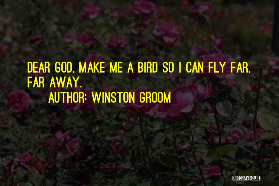 Sometimes I Just Want To Fly Away Quotes By Winston Groom