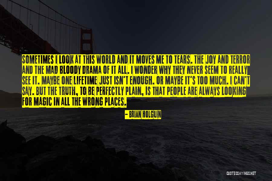 Sometimes I Really Wonder Quotes By Brian Holguin Sometimes I Really Wonder Quotes By Brian Holguin