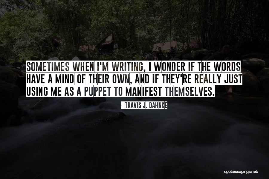 Sometimes I Really Wonder Quotes By Travis J. Dahnke Sometimes I Really Wonder Quotes By Travis J. Dahnke