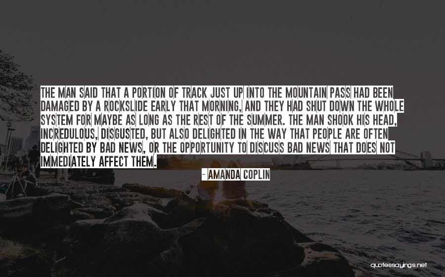 Sometimes I Shut Down Quotes By Amanda Coplin