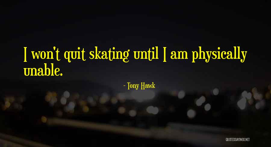 Sometimes I Want To Quit Quotes By Tony Hawk