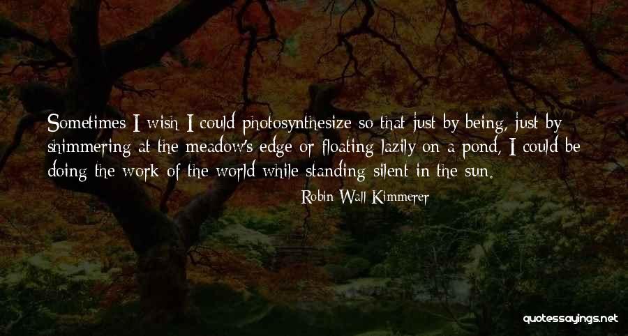 Sometimes I Wish I Could Quotes By Robin Wall Kimmerer