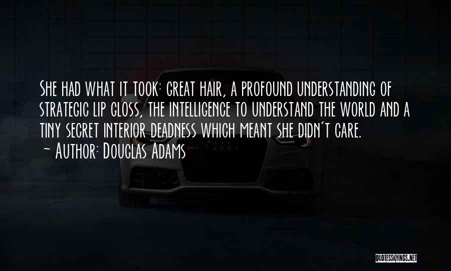 Sometimes I Wish I Didn't Care Quotes By Douglas Adams