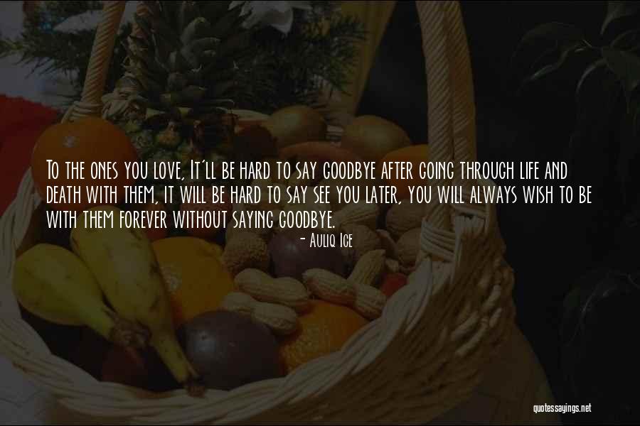 Sometimes It's Hard To Say Goodbye Quotes By Auliq Ice Sometimes It's Hard To Say Goodbye Quotes By Auliq Ice