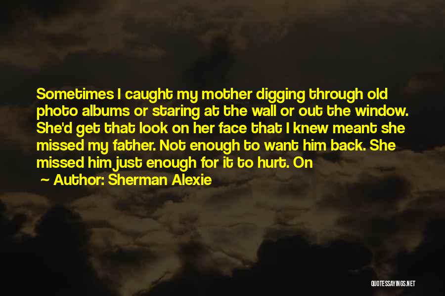 Sometimes It's Just Not Enough Quotes By Sherman Alexie