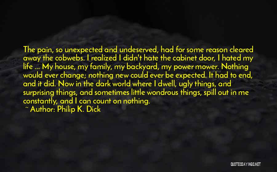 Sometimes Little Things Life Quotes By Philip K. Dick