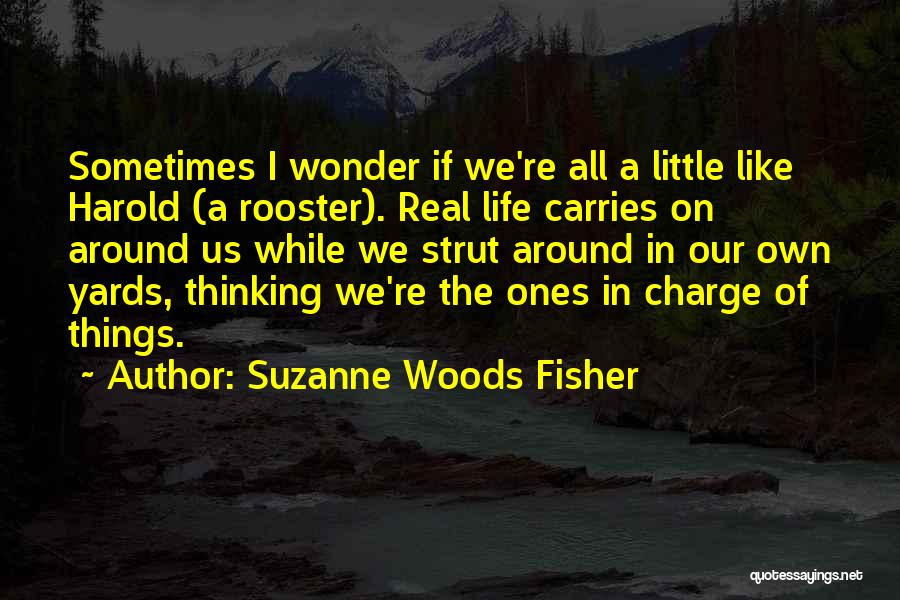 Sometimes Little Things Life Quotes By Suzanne Woods Fisher