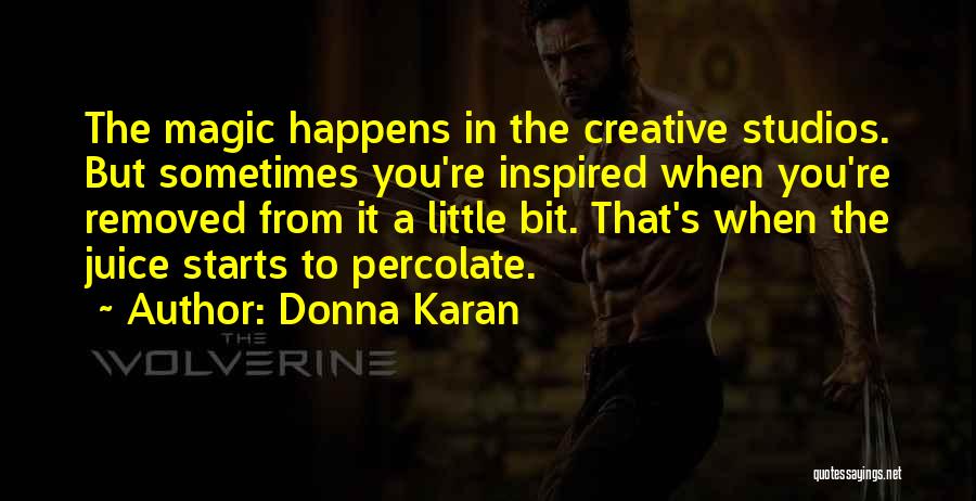 Sometimes Magic Happens Quotes By Donna Karan