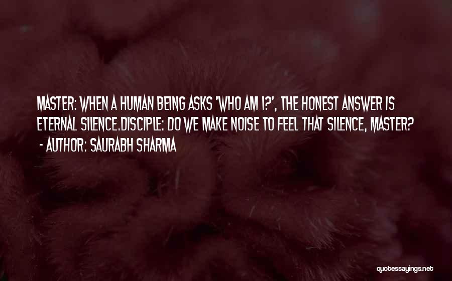 Sometimes Silence Best Answer Quotes By Saurabh Sharma