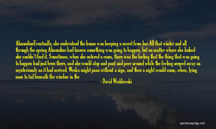 Sometimes Somewhere Quotes By David Wroblewski