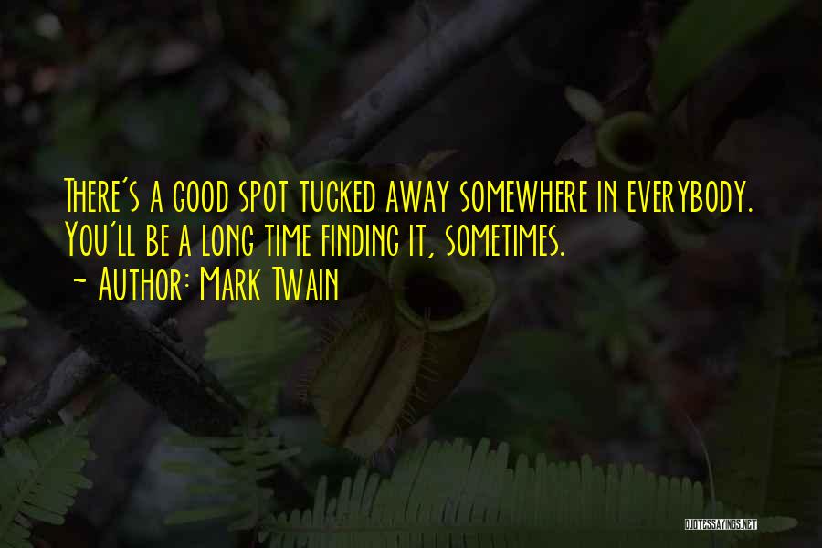 Sometimes Somewhere Quotes By Mark Twain