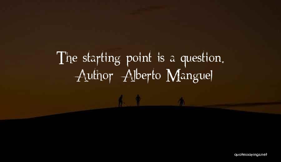 Sometimes Starting Over Quotes By Alberto Manguel