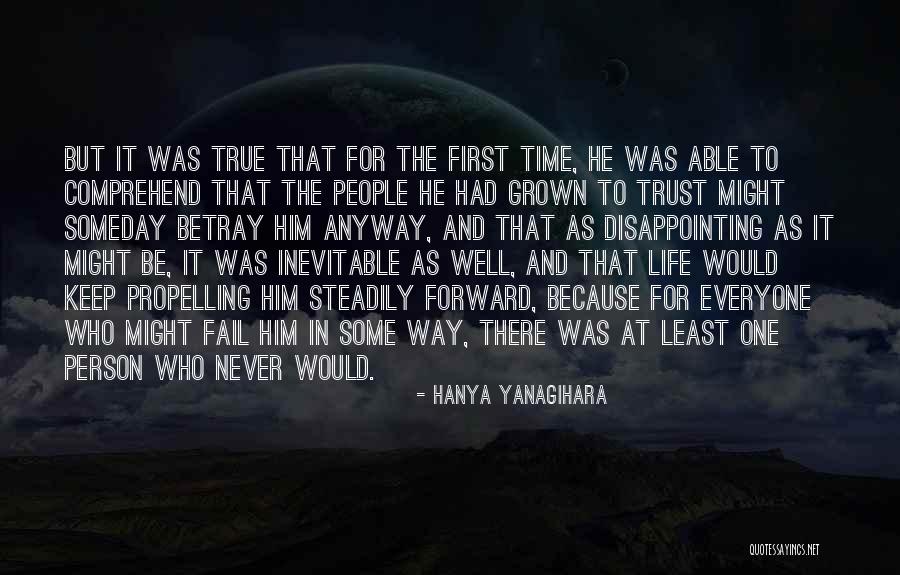 Disappointment Inconsistent People Quotes