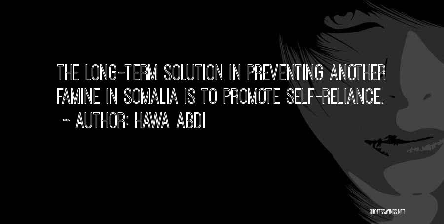 Sometimes There Is No Solution Quotes By Hawa Abdi