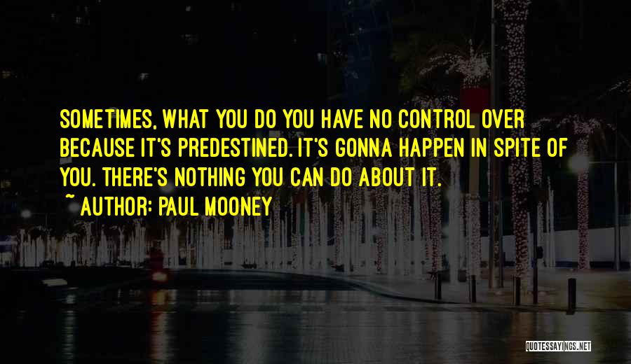 Sometimes There's Nothing You Can Do Quotes By Paul Mooney