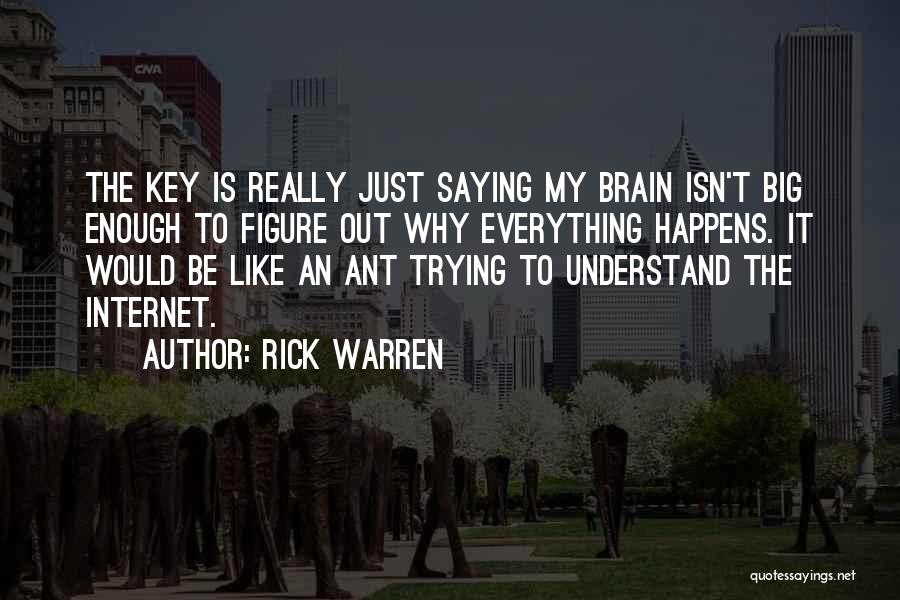 Sometimes Trying Isn't Enough Quotes By Rick Warren