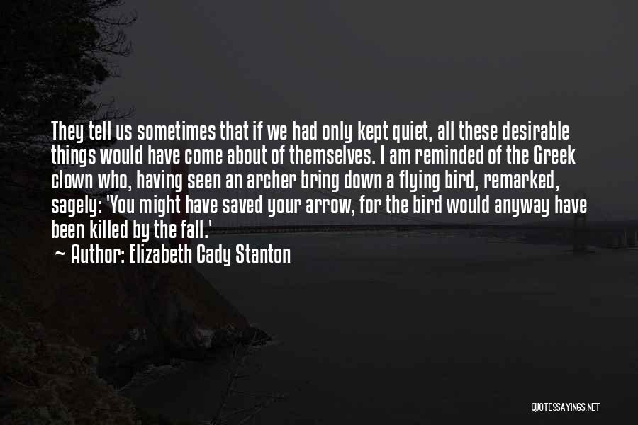 Sometimes We Fall Down Quotes By Elizabeth Cady Stanton