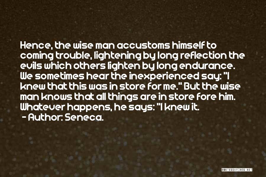 Sometimes We Say Things Quotes By Seneca.