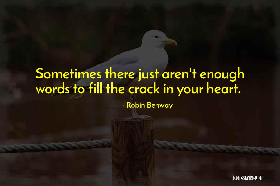Sometimes Words Aren't Enough Quotes By Robin Benway Sometimes Words Aren't Enough Quotes By Robin Benway