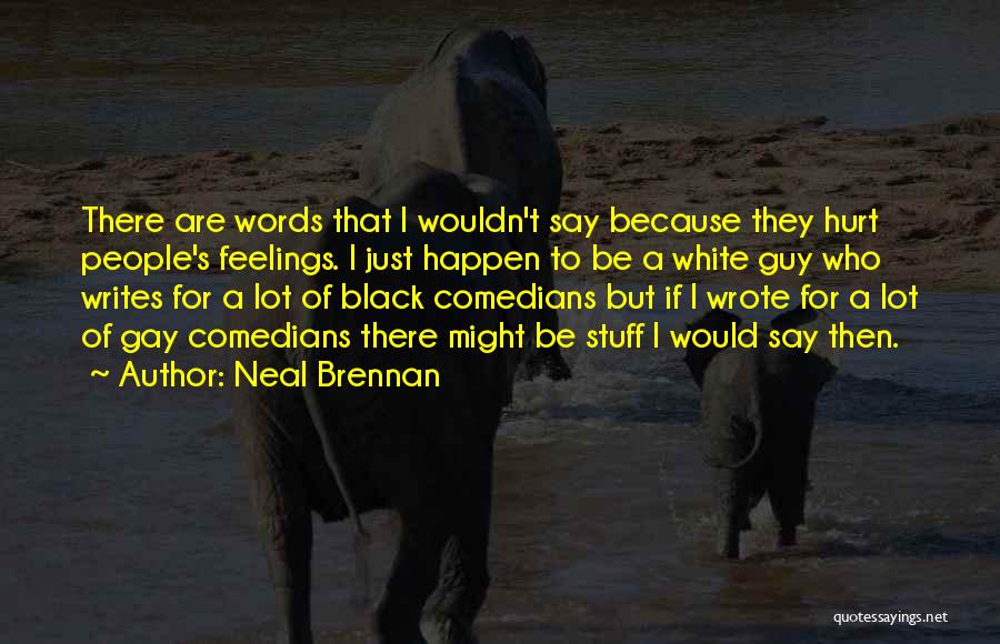 Sometimes Words Can Hurt Quotes By Neal Brennan