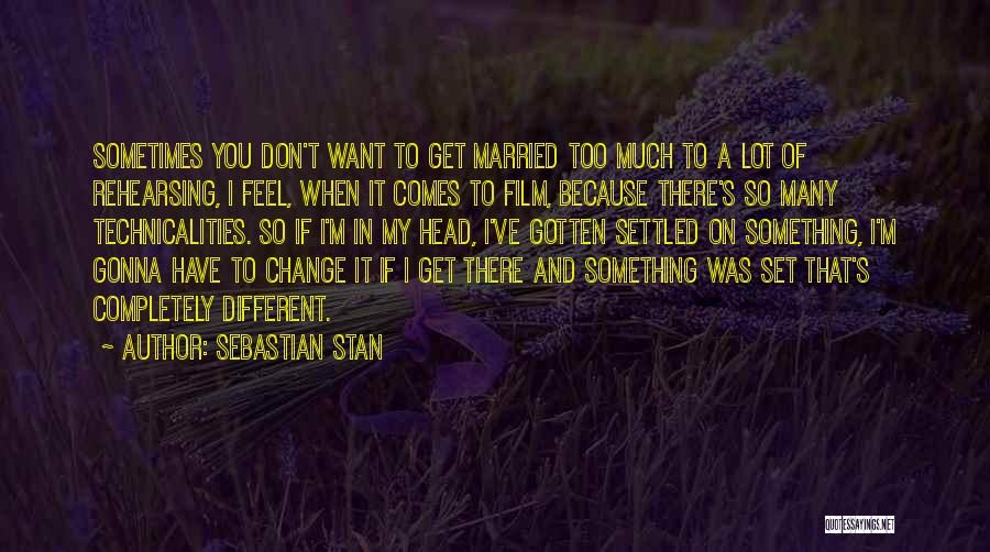 Sometimes You Don't Get You Want Quotes By Sebastian Stan