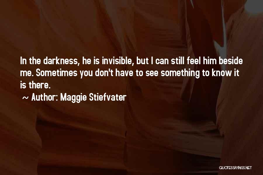 Sometimes You Don't Know Quotes By Maggie Stiefvater