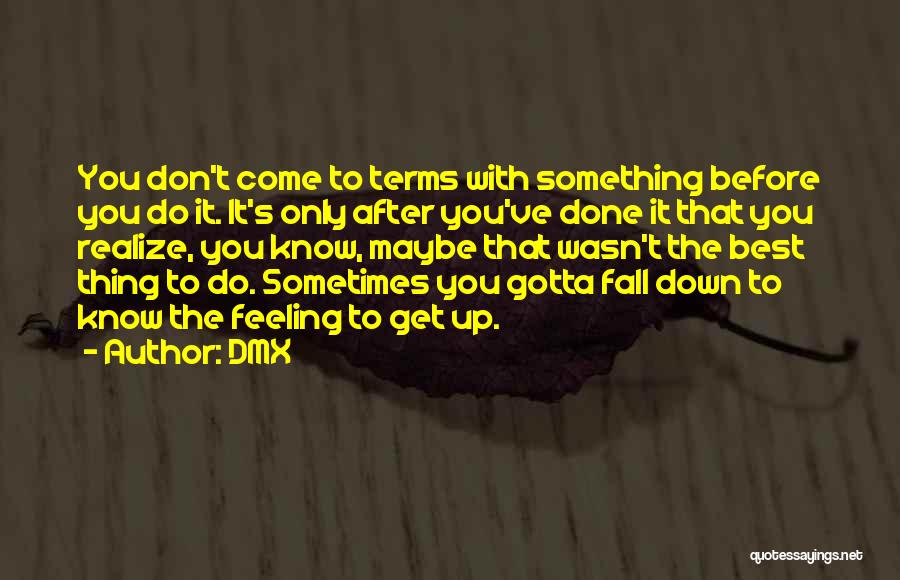 Sometimes You Fall Quotes By DMX