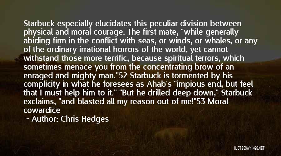 Sometimes You Feel Down Quotes By Chris Hedges