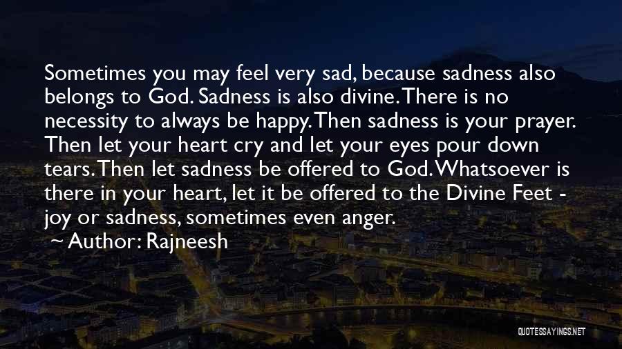 Sometimes You Feel Down Quotes By Rajneesh