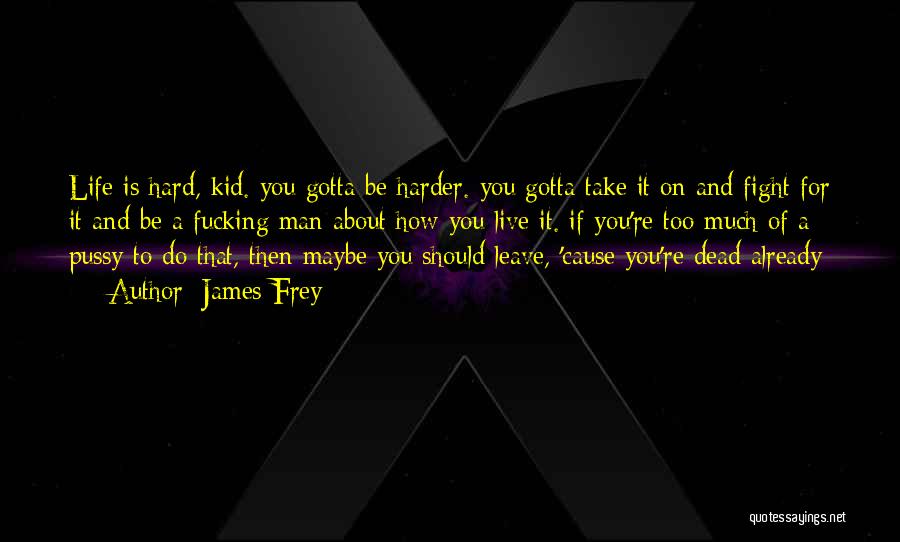 Sometimes You Gotta Fight Quotes By James Frey