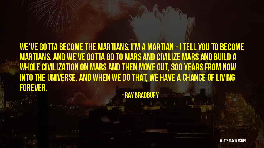 Sometimes You Gotta Move On Quotes By Ray Bradbury