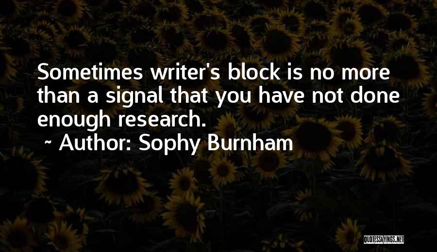 Sometimes You Have Quotes By Sophy Burnham