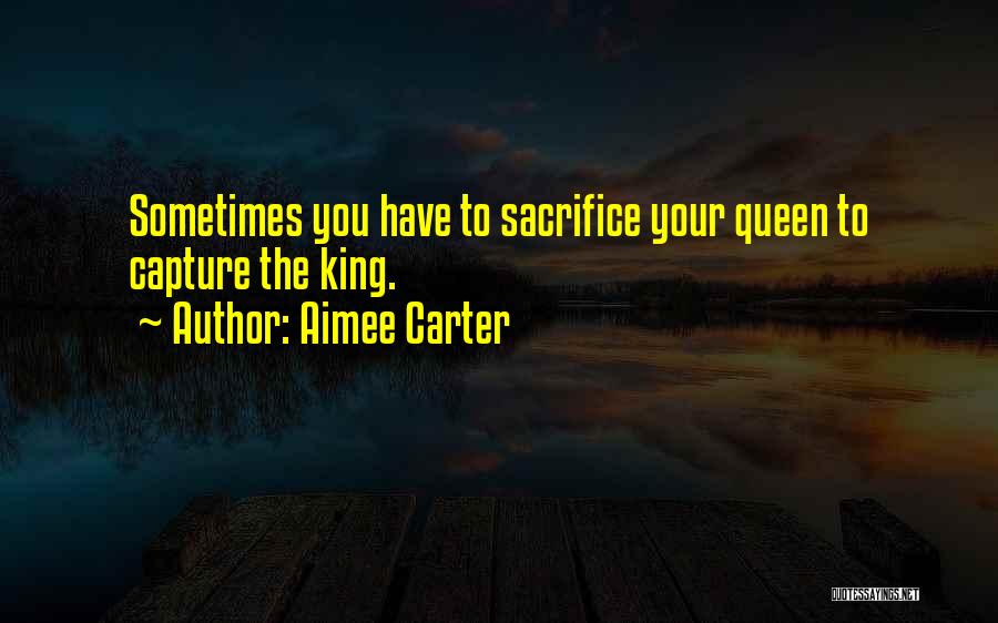 Sometimes You Have Sacrifice Quotes By Aimee Carter
