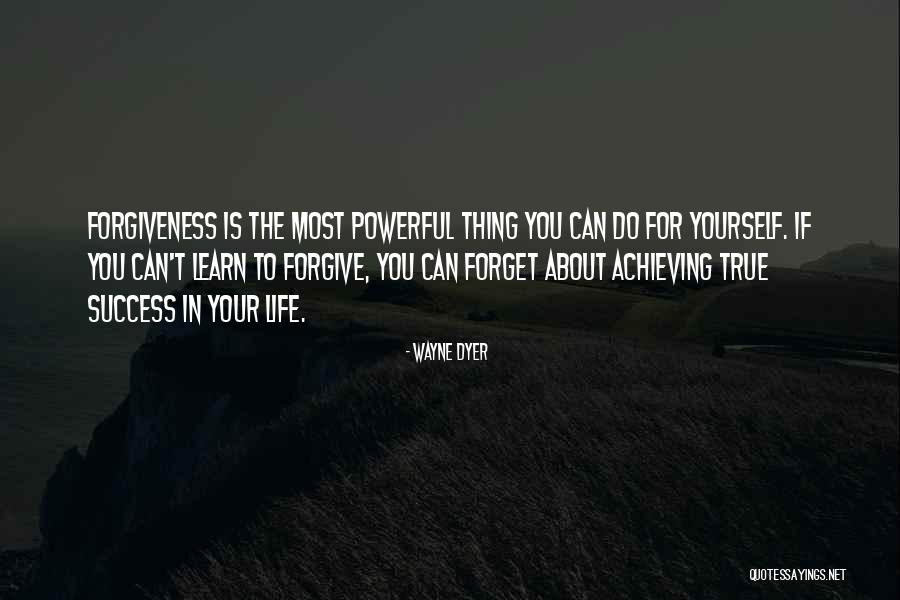 Sometimes You Have To Forgive And Forget Quotes By Wayne Dyer