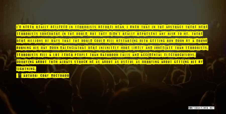 Sometimes You Have To Risk It All Quotes By Cory Doctorow