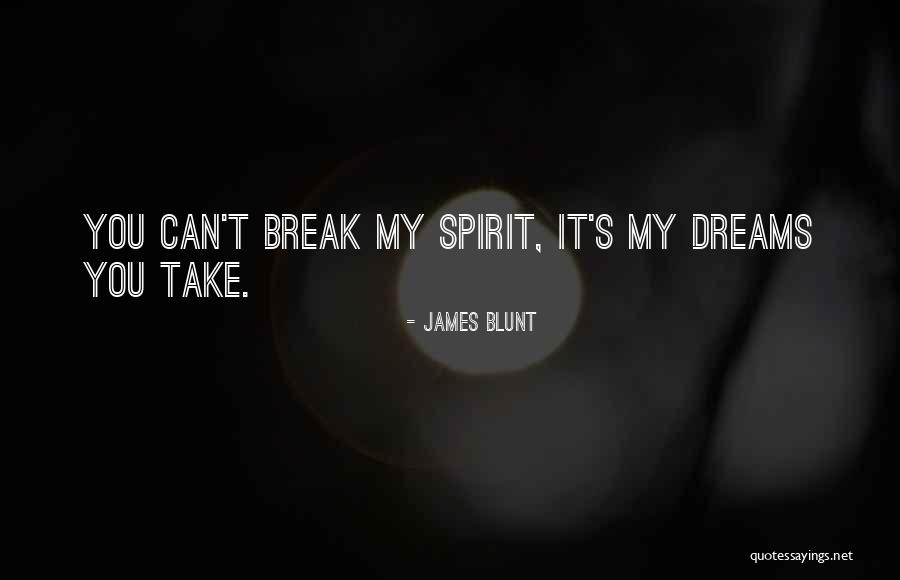 Sometimes You Have To Take A Break Quotes By James Blunt