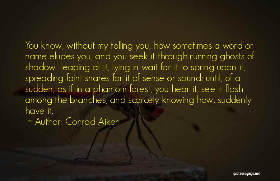 Sometimes You Have To Wait Quotes By Conrad Aiken