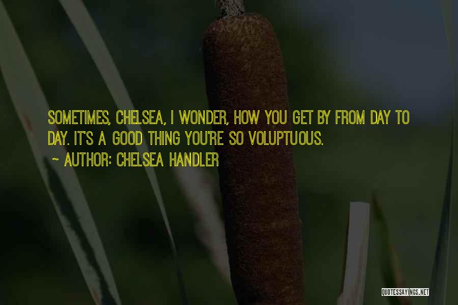 Sometimes You Wonder Quotes By Chelsea Handler